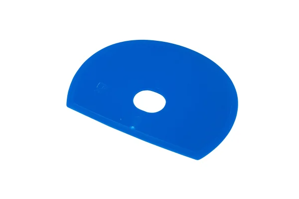 RASPADOR PARA MASA, 160 X 125 X 1.65 MM CON AGUJERO